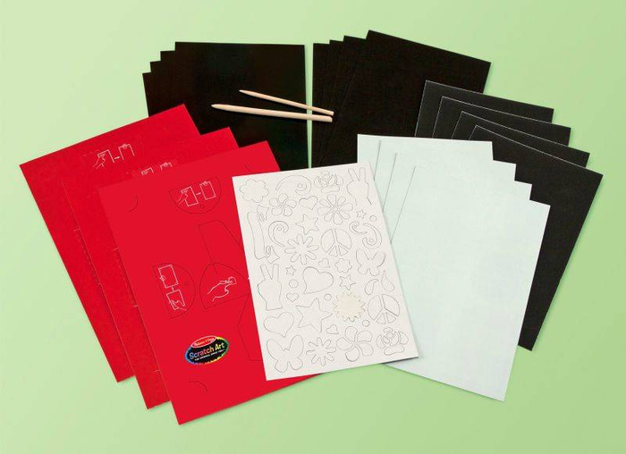 OUTLET Scratch Art zeszyt do wydrapywania Deluxe Combo 15981-MDEZC Melissa & Doug