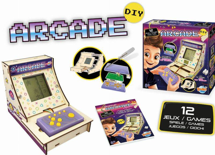 Zrób to sam - AUTOMAT DO GIER ZRĘCZNOŚCIOWYCH 2167-Buki, nauka i zabawa dla dzieci