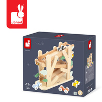 Drewniany kulodrom Rampa wyścigowa dla mrówek Sweet Cocoon Janod J04038