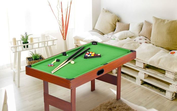 Klasyczny, duży stół do gry w bilard - dla dzieci, 249920-gry zręcznościowe