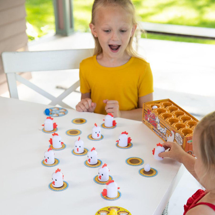 Gra pamięciowa memory Kurnik Peek-A-Doodle Doo Fat Brain Toys FA093-1