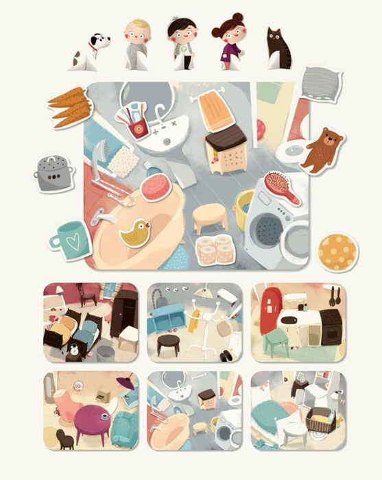 Pucio. Gdzie to położyć? Nasza Księgarnia, zabawki edukacyjne dla dzieci