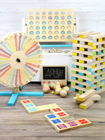 Drewniana gra Cztery w rzędzie XXL Activ 12031-SF-Small Foot, gry logiczne 