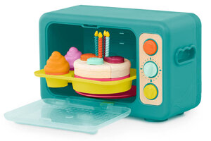 Piekarnik z wieloczęściowym tortem zabawka interaktywna wydająca realistyczne odgłosy i efekty świetle Mini Chef Bake a Cake Playset BX2291Z B.toys
