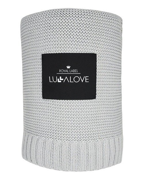 Bambusowy koc Glamour gray LL0386-Lullalove, kocyki dla dzieci