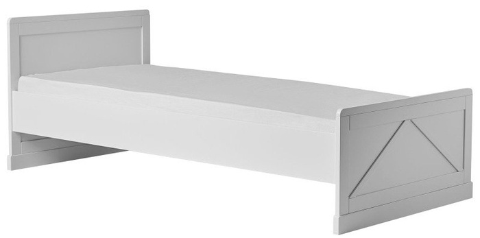 Białe łóżko 200x90 Pinio Marie