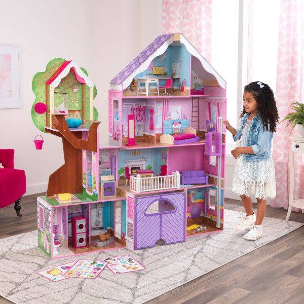 Domek dla lalek Treehouse 10108-KidKraft, zabawki drewniane