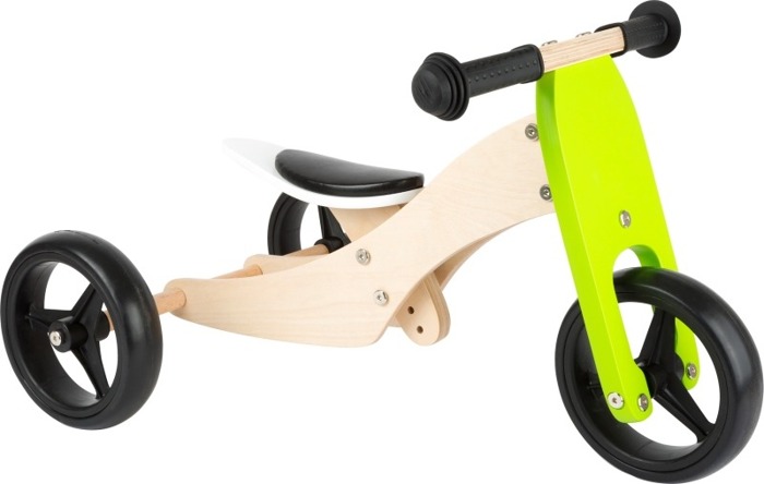 Drewniany rowerek dla dziecka Pierwszy trójkołowiec 11255-Small Foot, zabawka dla 3 latka