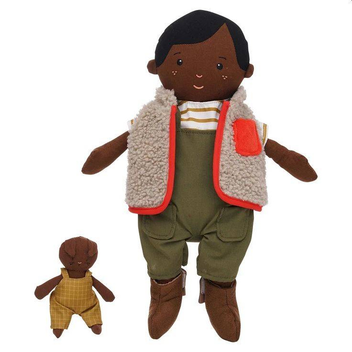 Lalka Ellis i jej mały piesek Playdate Friends 161590-Manhattan Toy, pluszaki dla dzieci