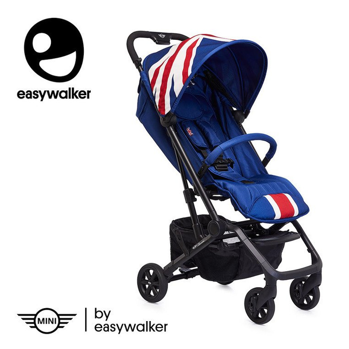 MINI by Easywalker Buggy XS Wózek spacerowy z osłonką przeciwdeszczową Union Jack Classic EMX10002-Easywalker