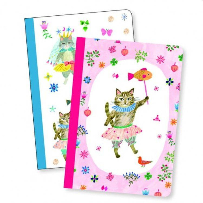 Notesik Aiko 2 sztuki DD03581-Djeco, wyprawka szkolna