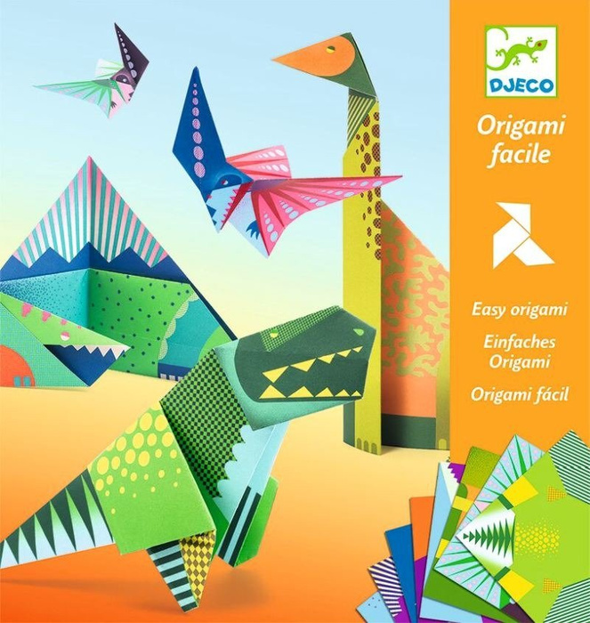 Origami dla dzieci Dino DJ08758-Djeco, zabawki kreatywne