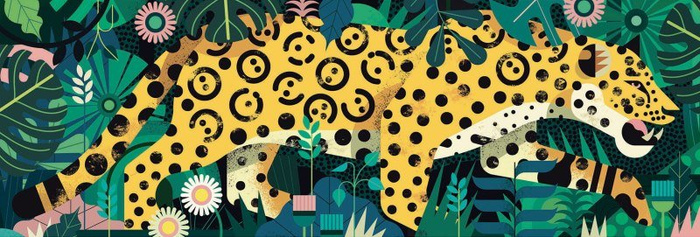 Puzzle dla dzieci Leopard 1000 el Gallery Djeco DJ07645